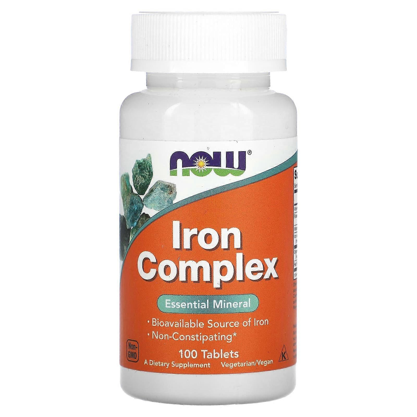 Iron Complex, 100 Tablets