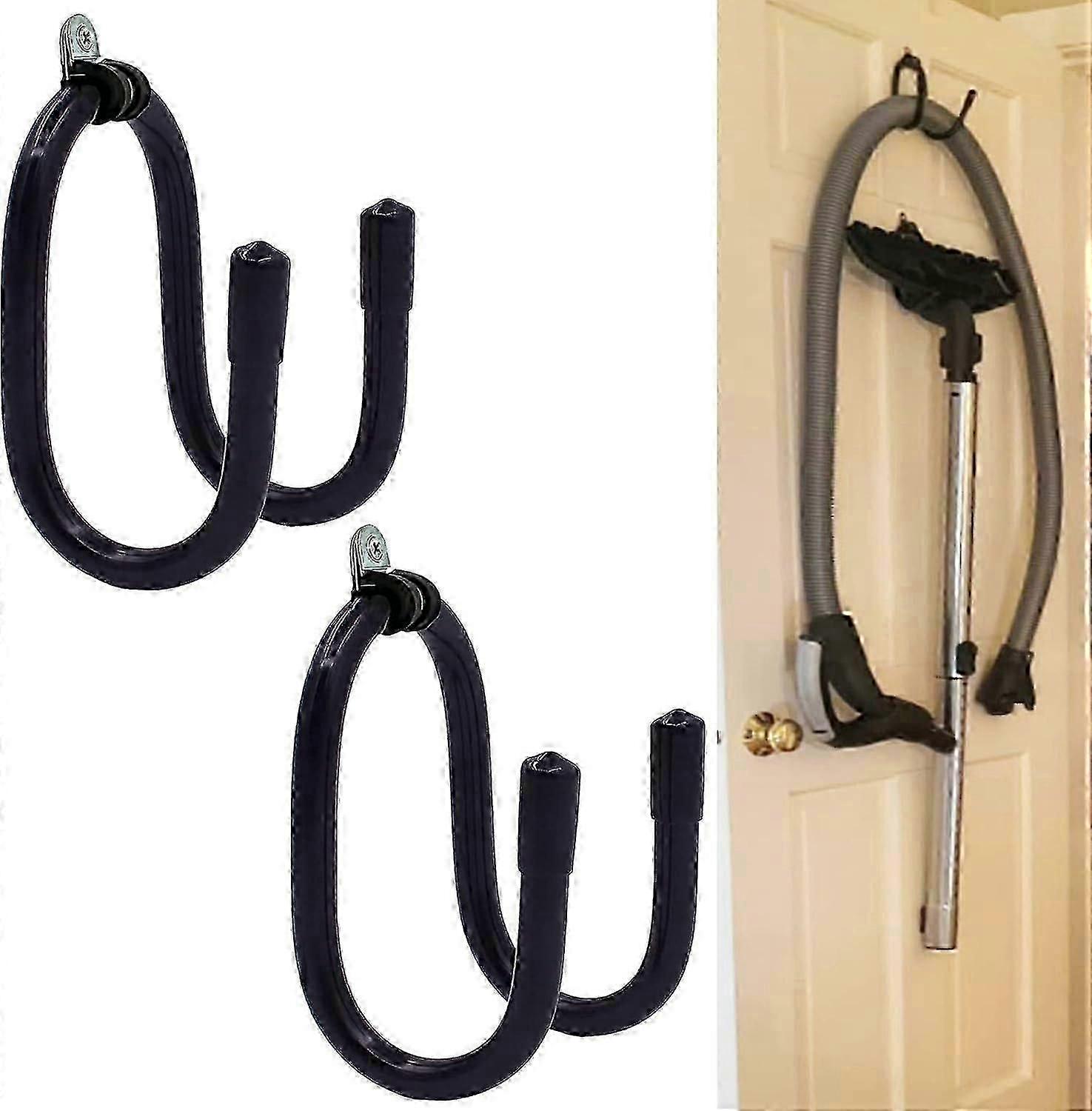 wall mount storage rack for vacuum cleaner heads 2 pack