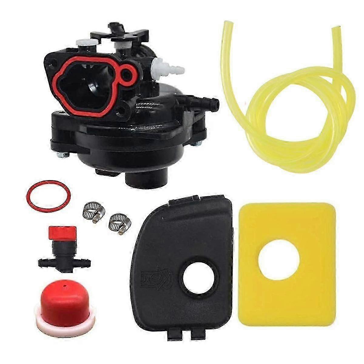 Air filter and cover carburetor kit for smooth engine operation