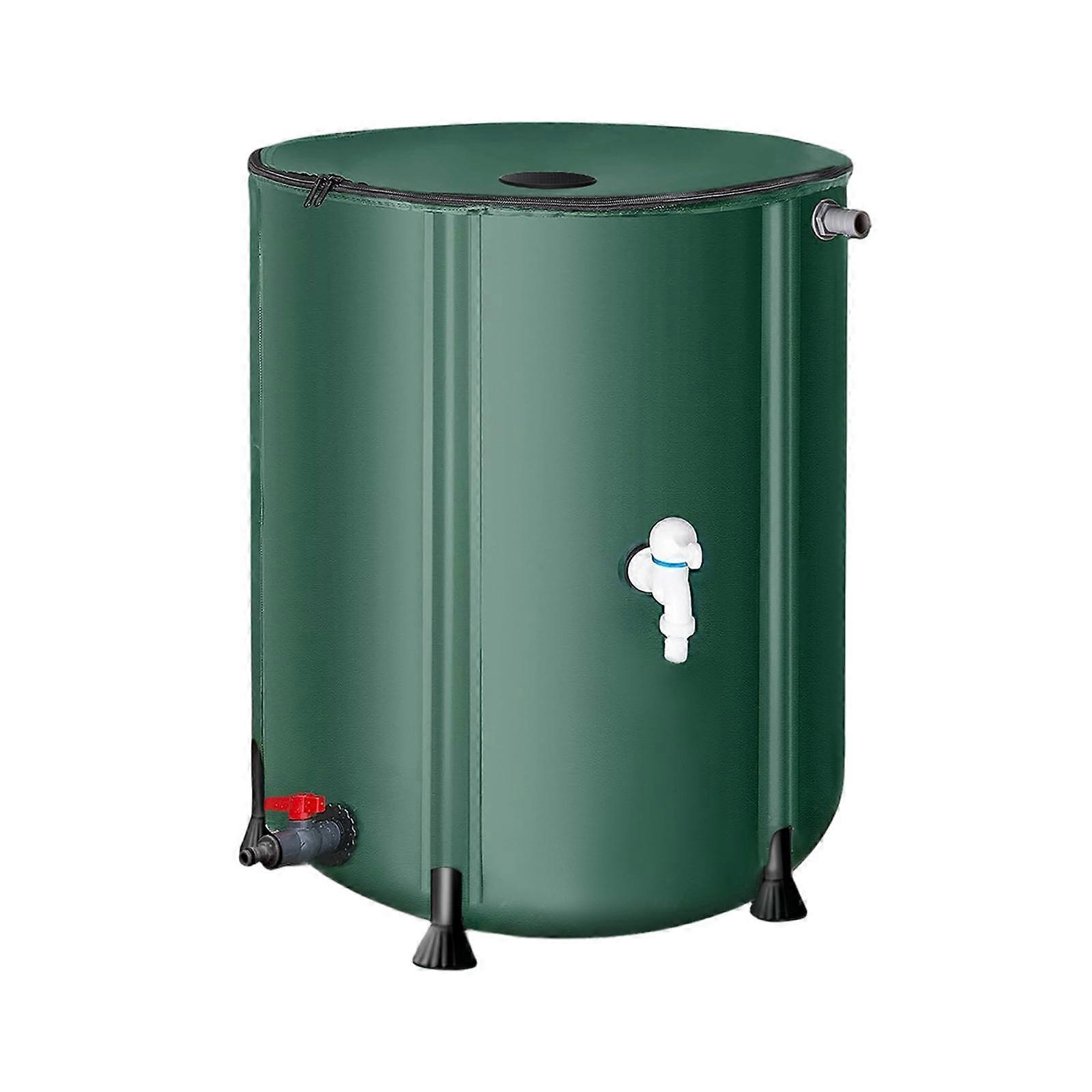 Foldable Rain Barrel Container Practical Large Capacity Convenient Water Catcher