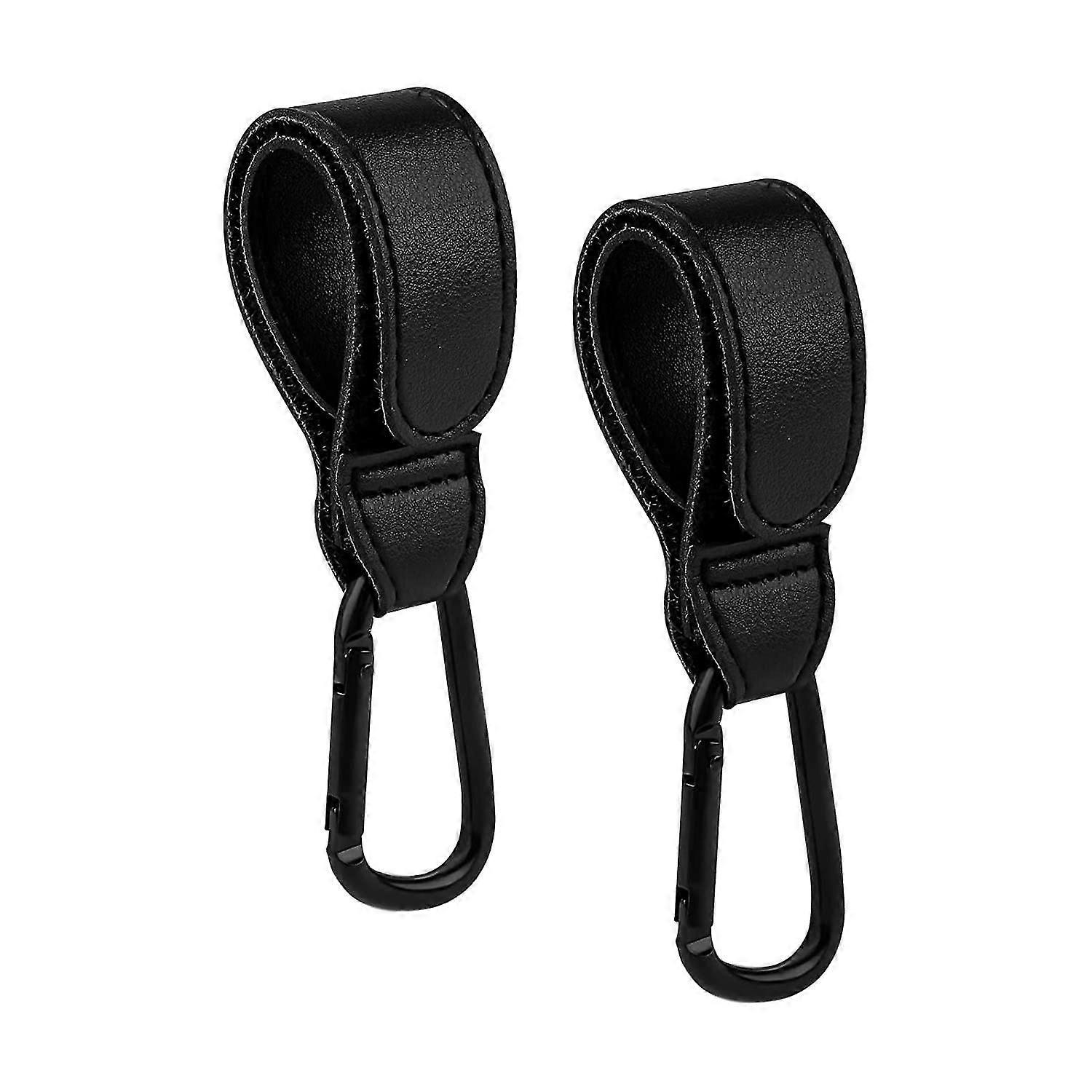 Pack Of 2 Pram Organiser Hooks, Pram Hooks, Bag Hooks, Robust Pram Hook(black)
