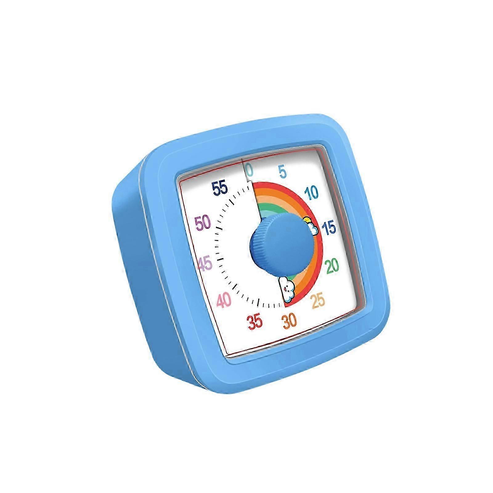 Visual Timer for Kids Time Management Mechanical Clock Orange