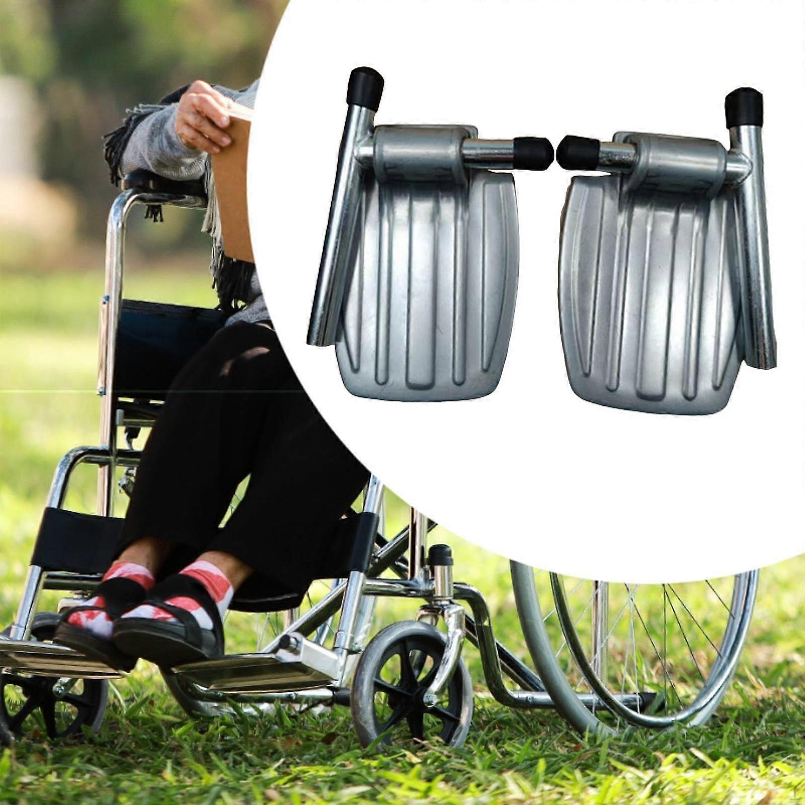 Wheelchair Footrest for Elderly Ergonomic Stable Nonslip Texture Replacement