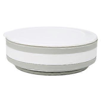 Silikon Zusammenklappbare Kaffeetasse Wiederverwendbare tragbare faltbare Reisetasse für Camping Sport Grau 270ml
