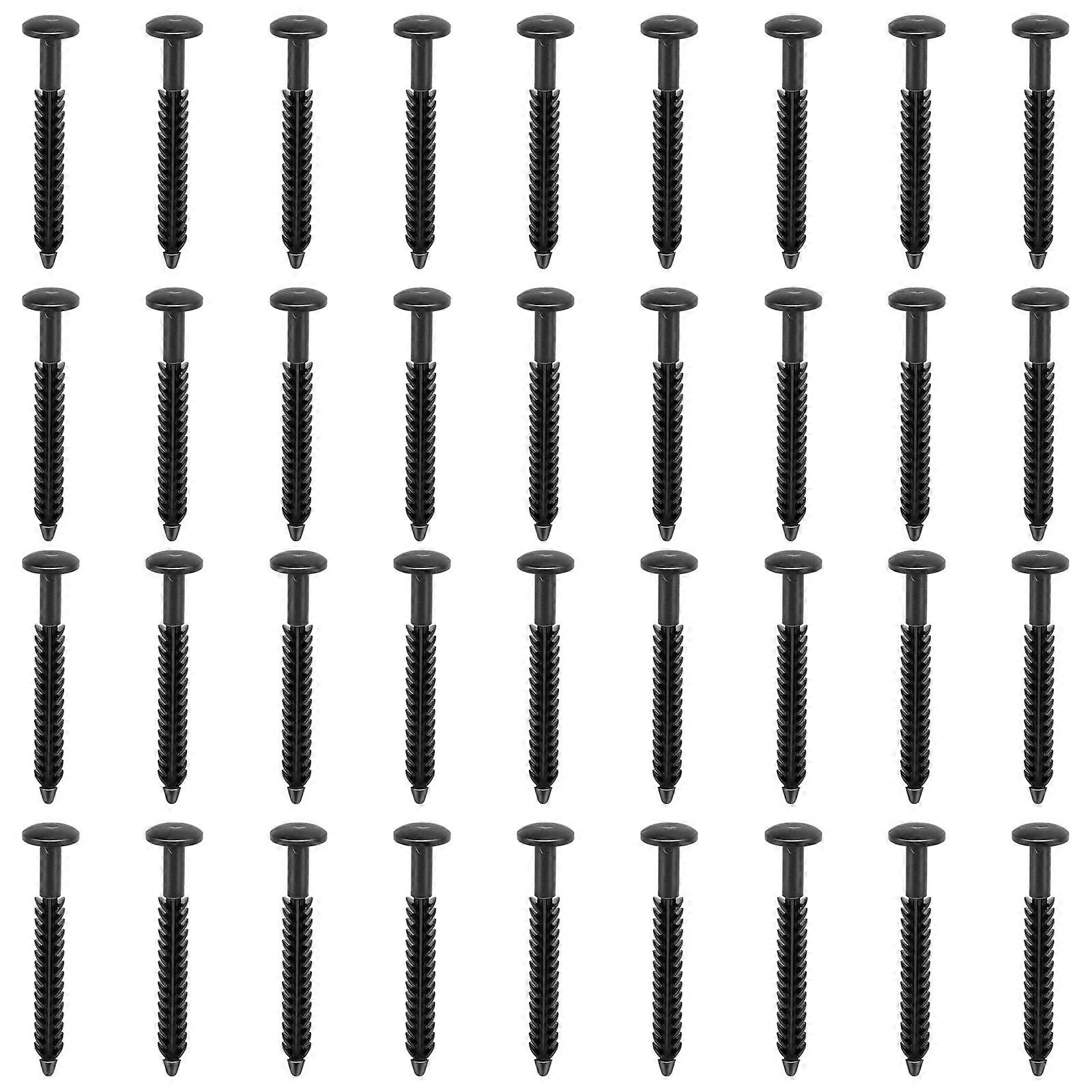 36Pcs 3Inch Window Shutter Screws Shutter Spikes Anchors Replacement Vinyls Shutter Fasteners Window Shutter Accessories Multicolor