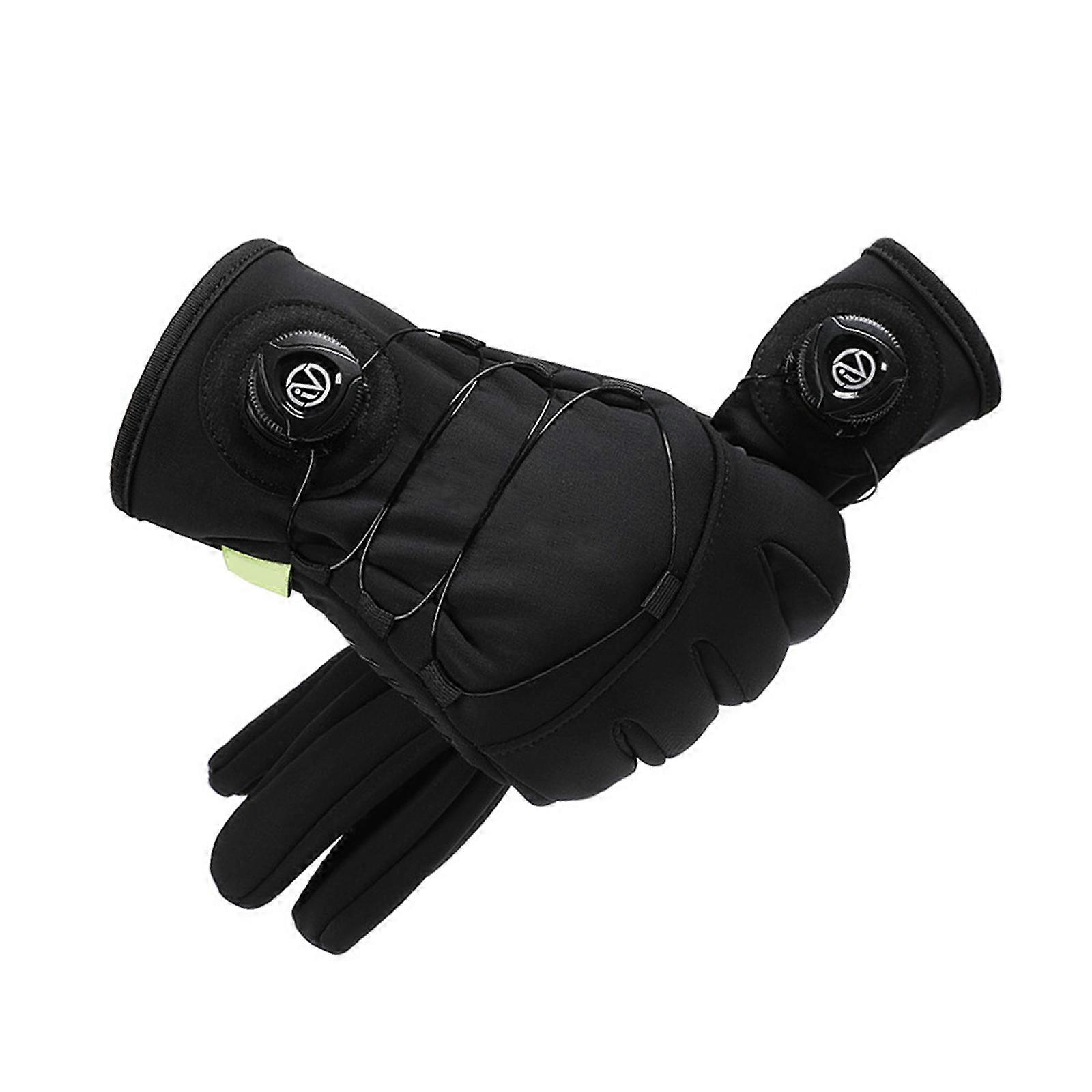 Windproof Snow Gloves For Harsh Winter Conditions Reinforced Palms Grip Touching Screen FunctionalityCold Protections  XL