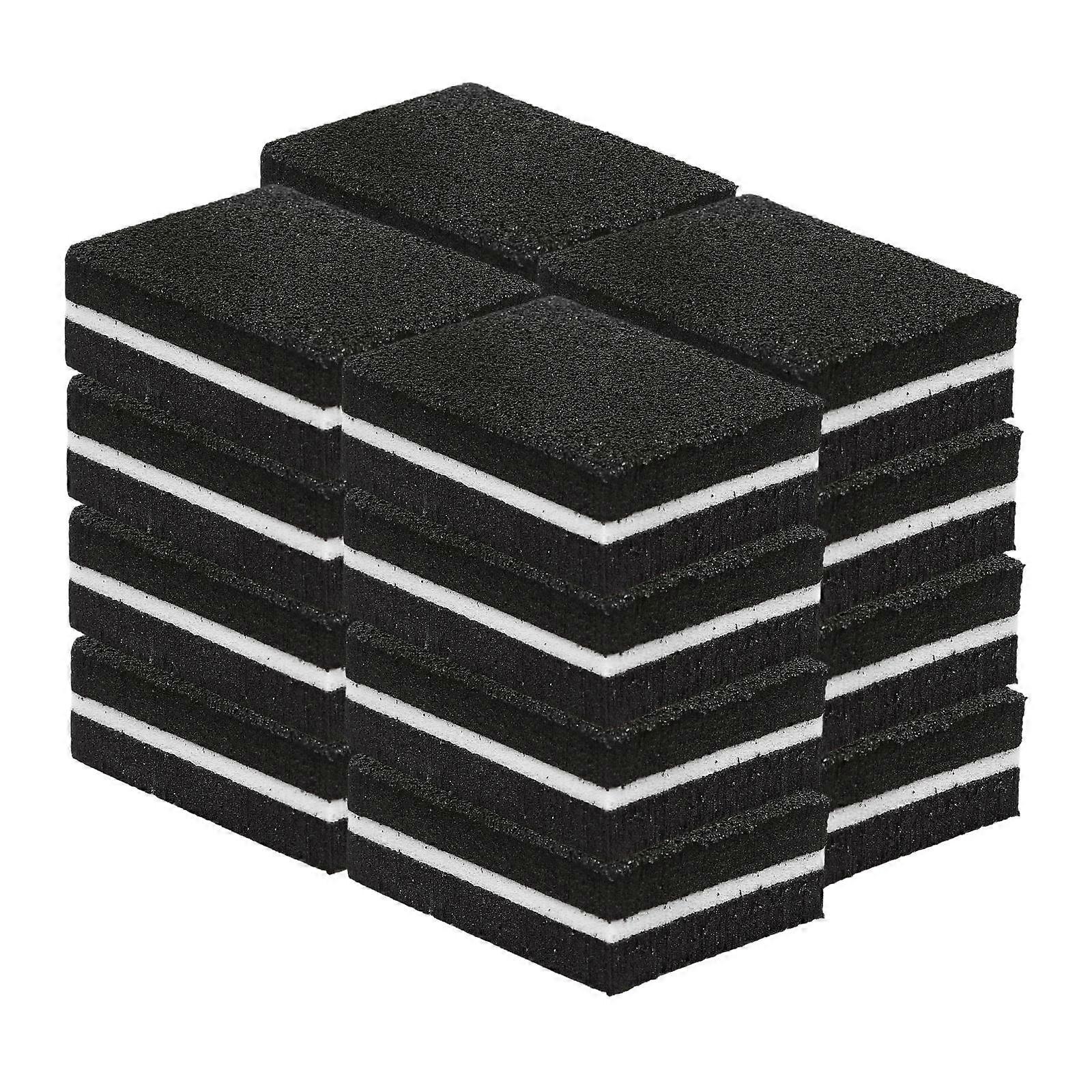 Nail Buffer Block Sponge for Manicure Use Black Nail Buffing Block Set