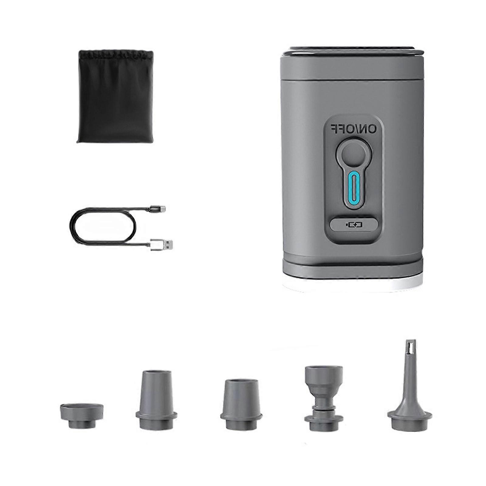 Multiple Functional Electric Pump with Auto Shutoff Quick Inflation Thermal Protection For Car Tires Inflatable Furniture Multicolor