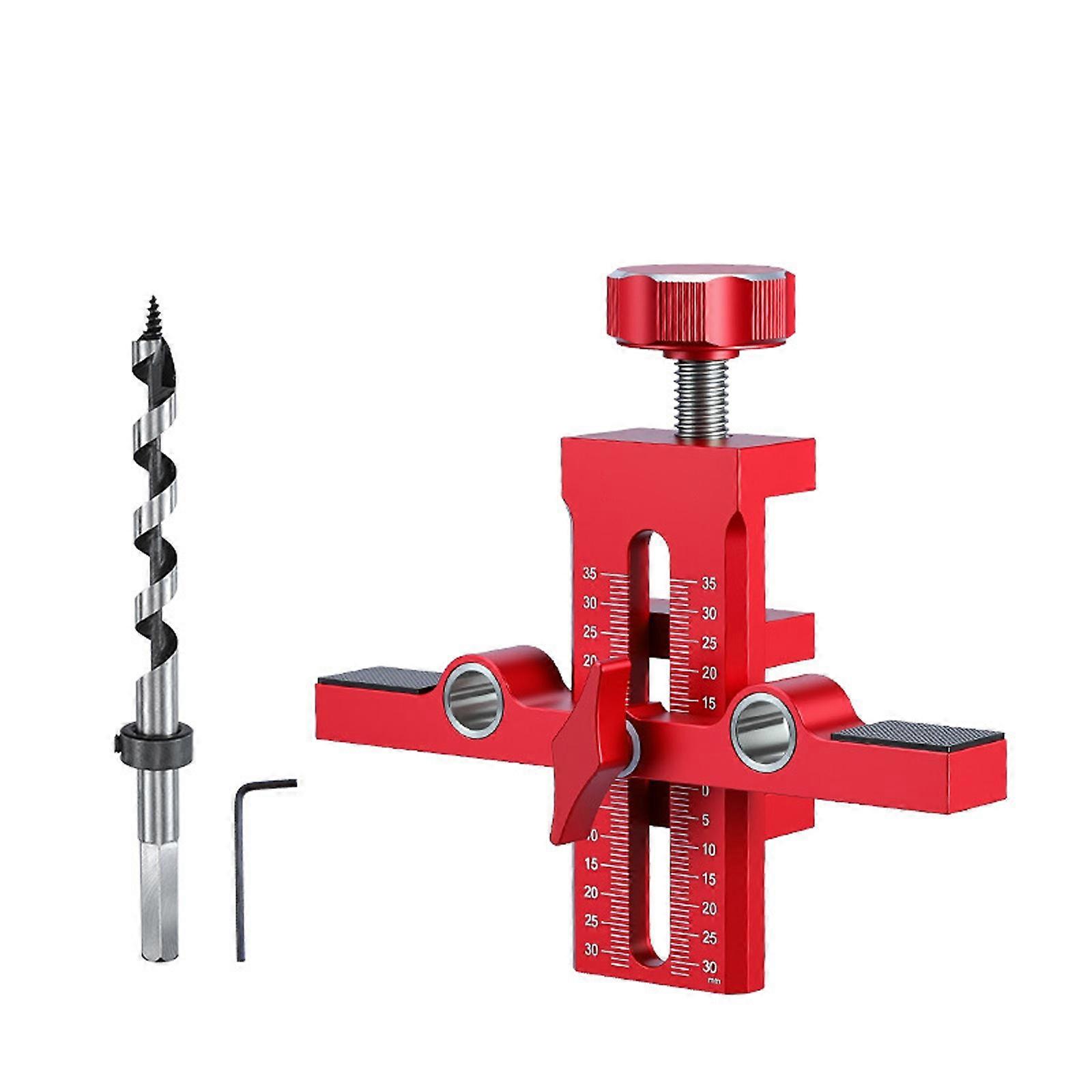 Door Installation Auxiliary Clamp Cabinet Door Mounting Clamp Installation Positioner Rebounder Install Drilling Locator Multicolor
