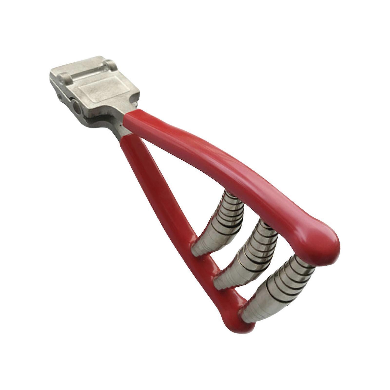 Tennis Stringing Machine Tool Wide Head Racket String Assistance Starting Clamp Manual Tool Plier for Badminton Racquet Multicolor