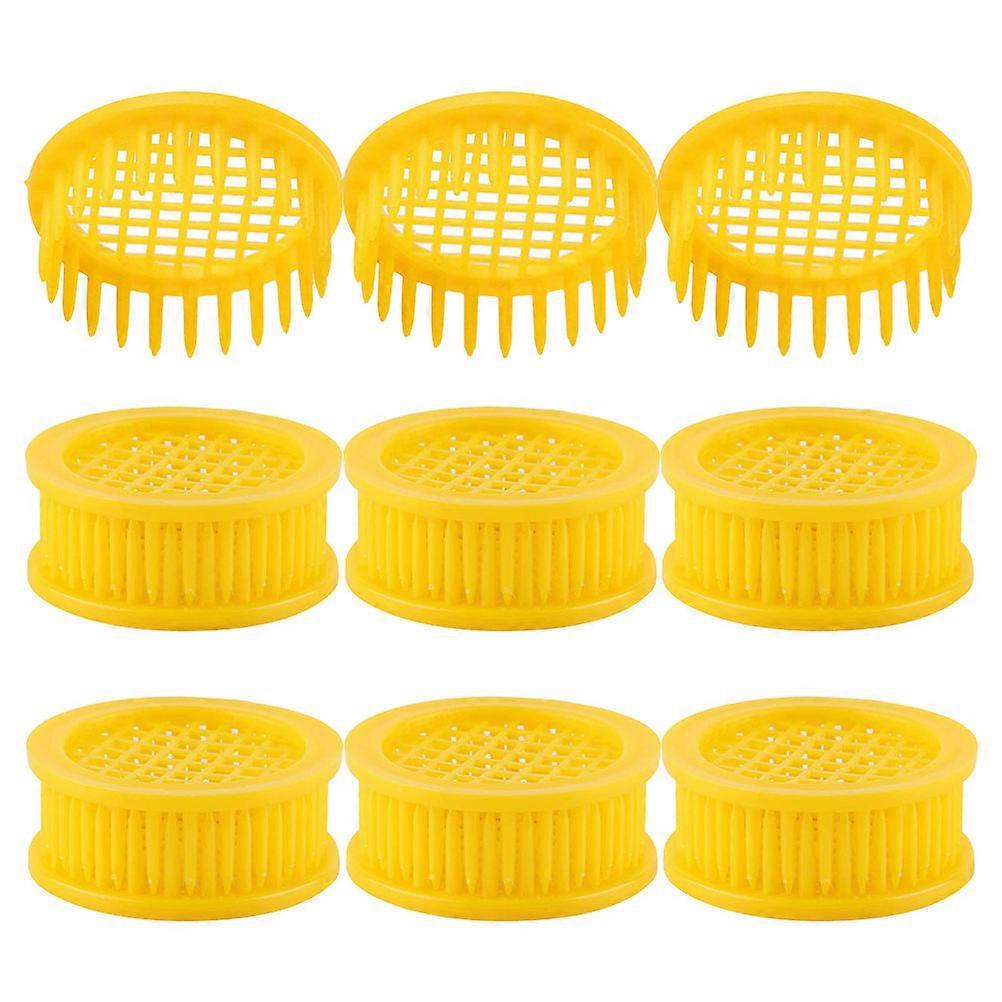 Plastic Bee Queen Cage Beekeeping Tools for Colony Isolation 75Pcs