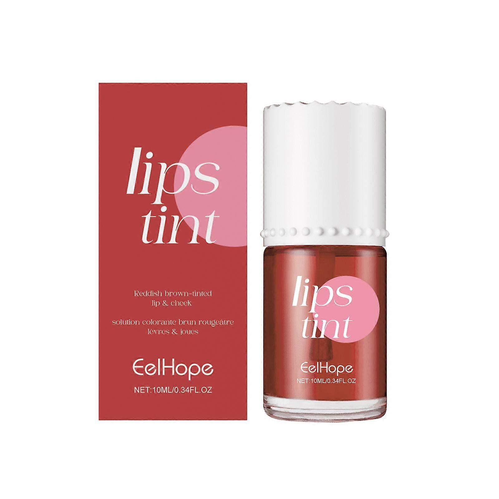 2-in-1 Lip & Cheek Tint, Natural Water-Based Stain, Buildable Long-Lasting Color, Moisturizing Non-Sticky Formula