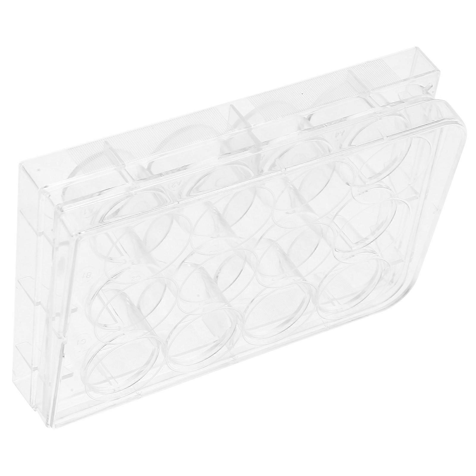 Laboratory Cell Culture Plate Plastic Tray for Experimental Use 10Pcs