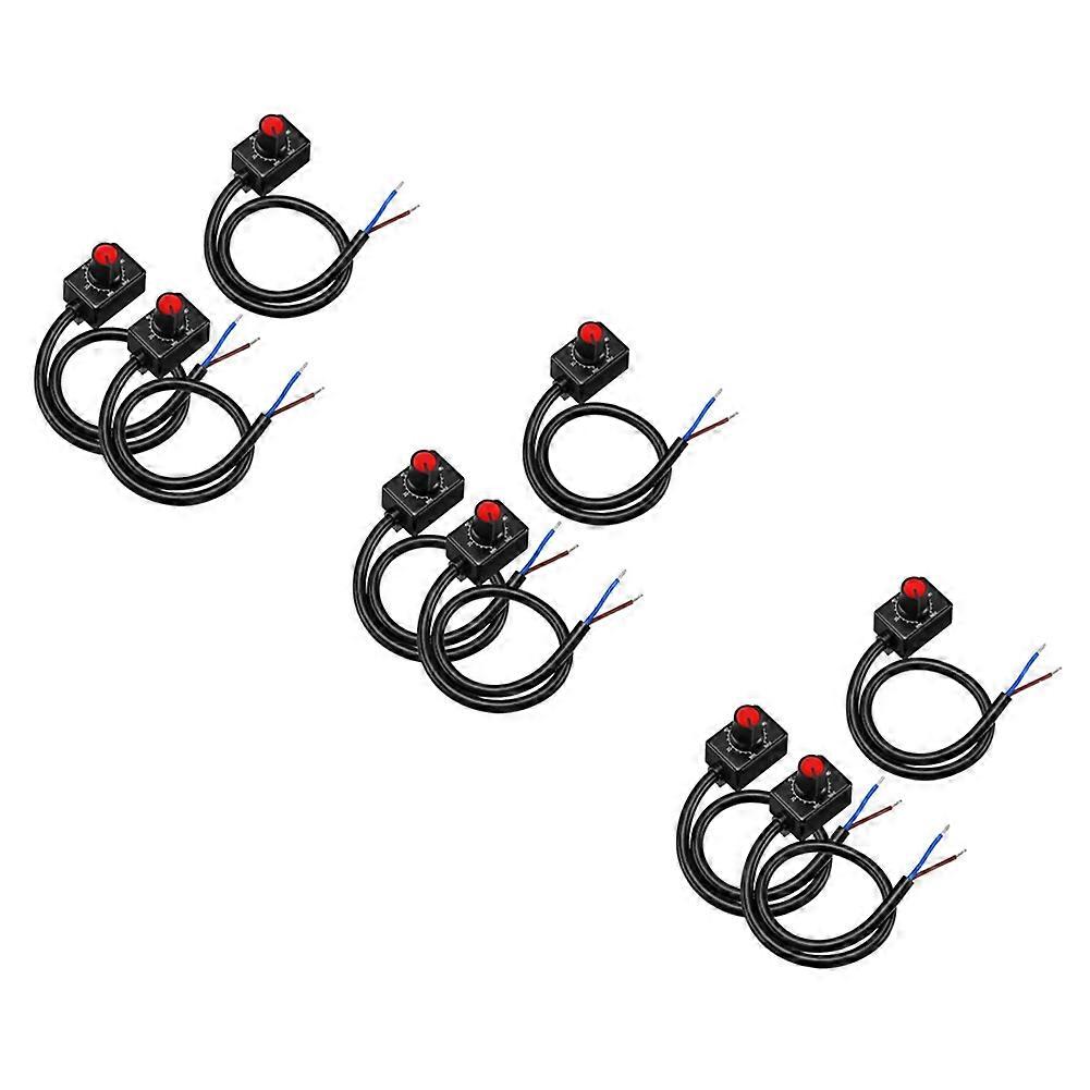 DC 0/1-10V Knob LED Dimmer, Low Voltage Passive Dimmer PWM Dimming for 0-10V or 1-10V Dimmable Electronic LED Driver 9Pc