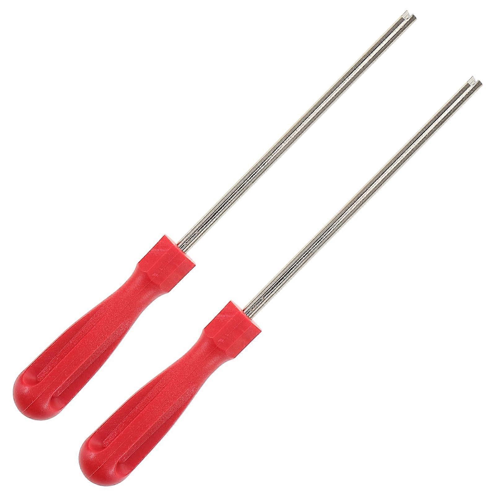 Valve Core Removal Tool Set of 2 Single Head Tire Stem Extractor for Car and Bicycle