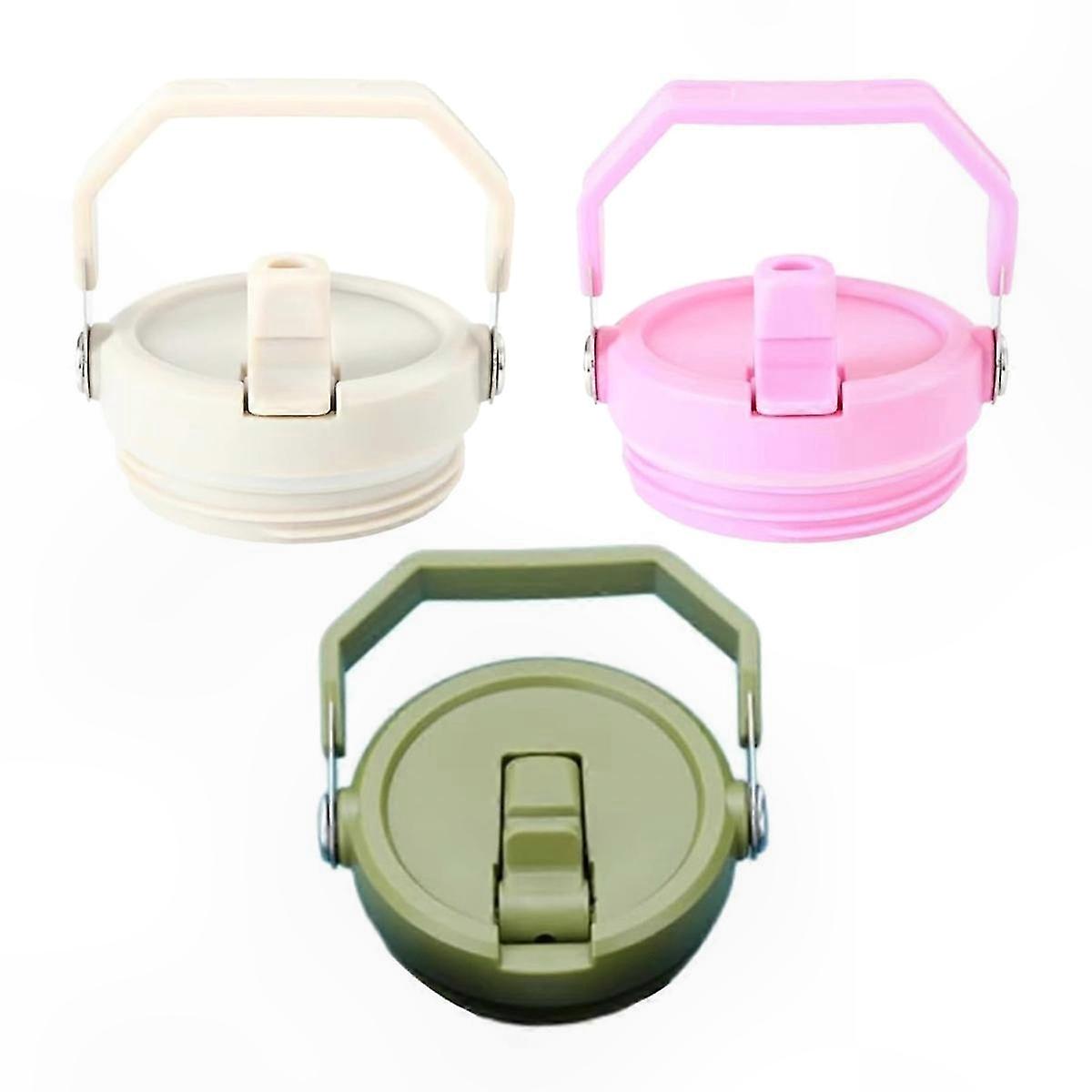 30oz Tumbler Replacement Lid with Flip Straw for Insulated Cups