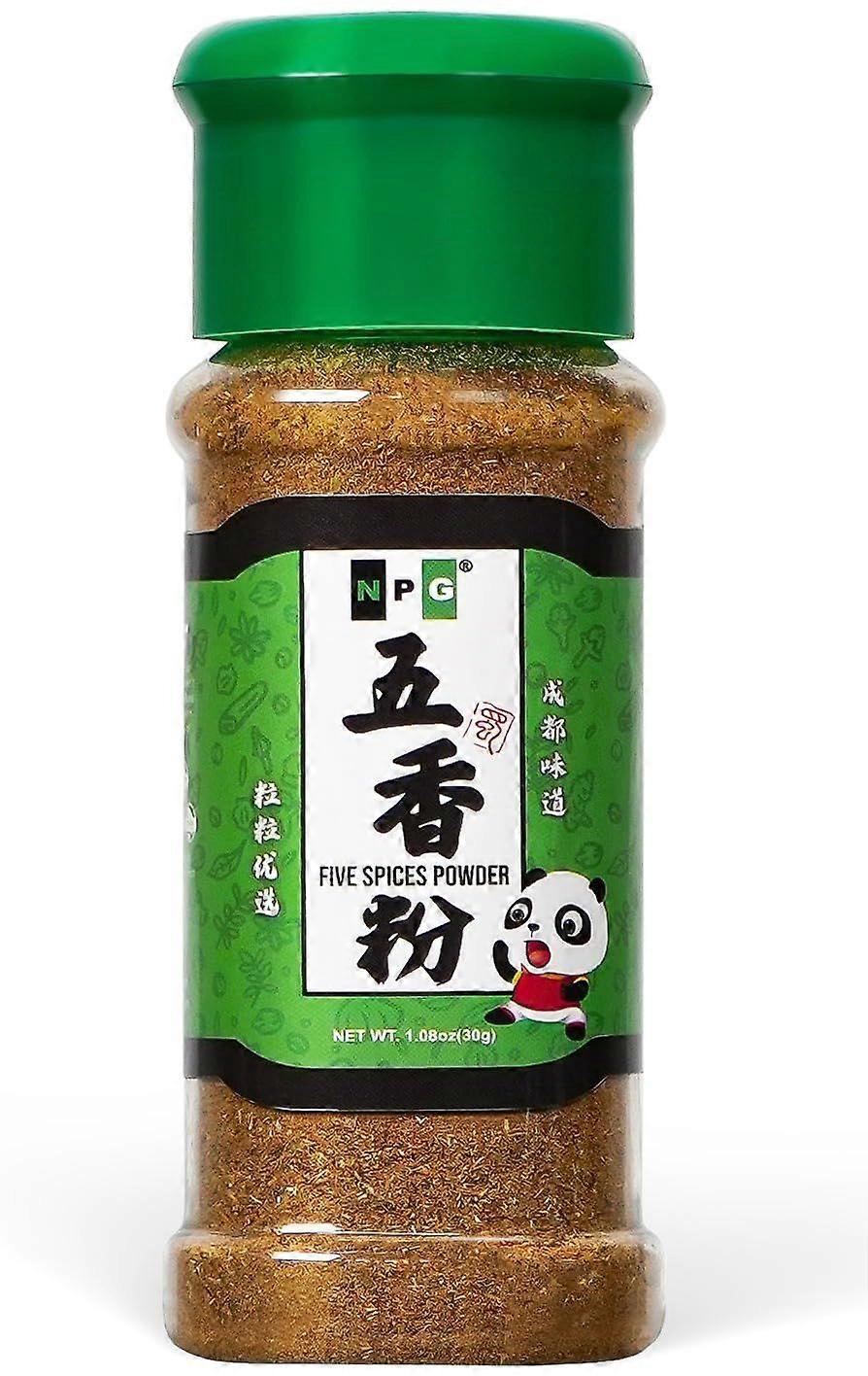 NPG Authentic Five Spices Powder 1.08 oz., All-natural ground five spices,