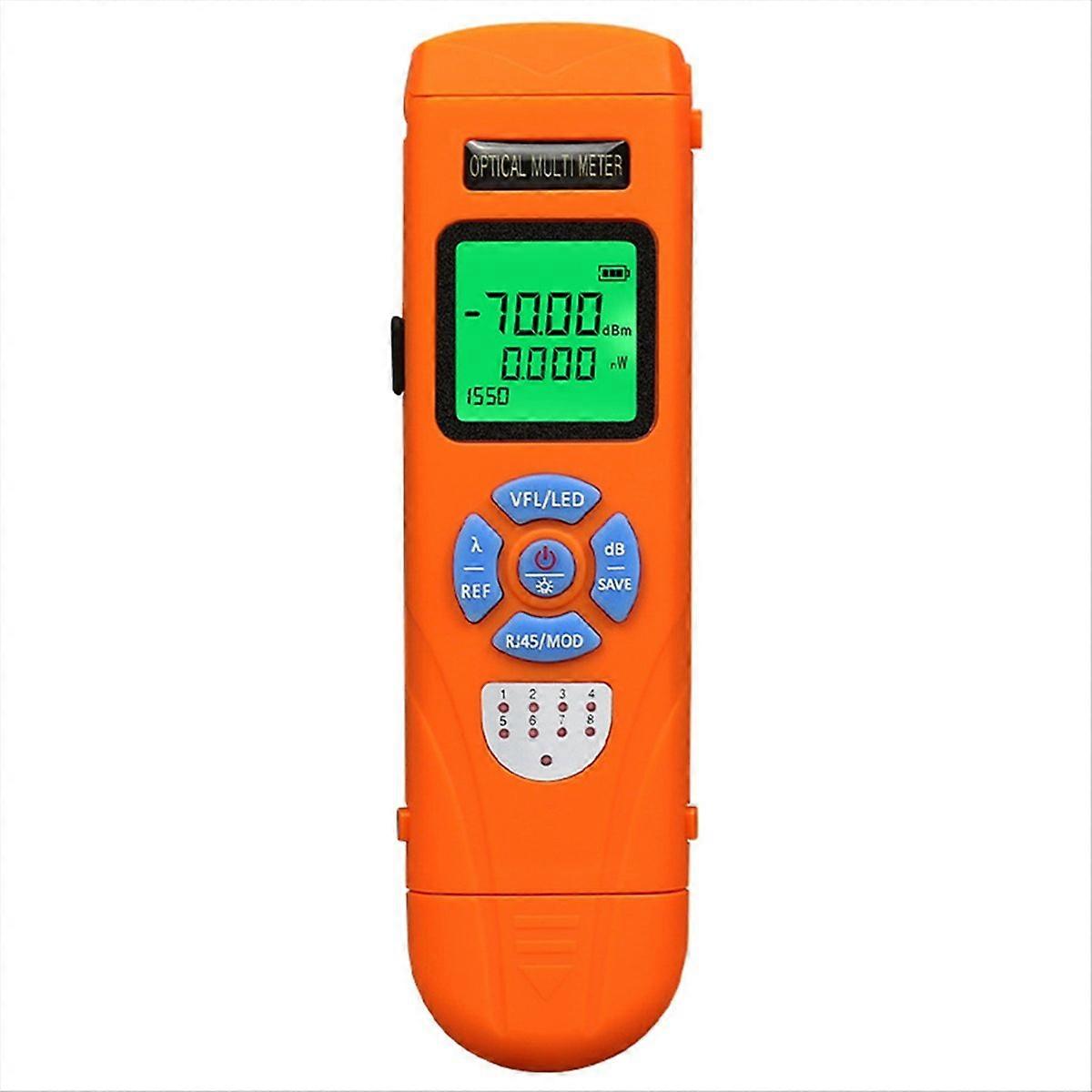 Rechargeable in-One Mini Optical Power Meter Visual Fault Locator Network Cable Test Optical Fiber Tester VFL 30MW
