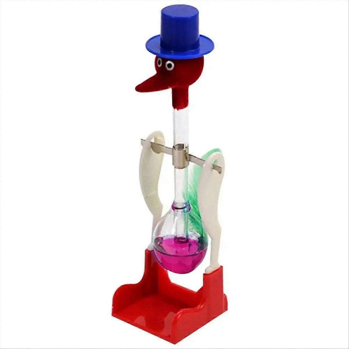 Drinking Bird with Fluid Perpetual Motion Kids Educational Toys,E