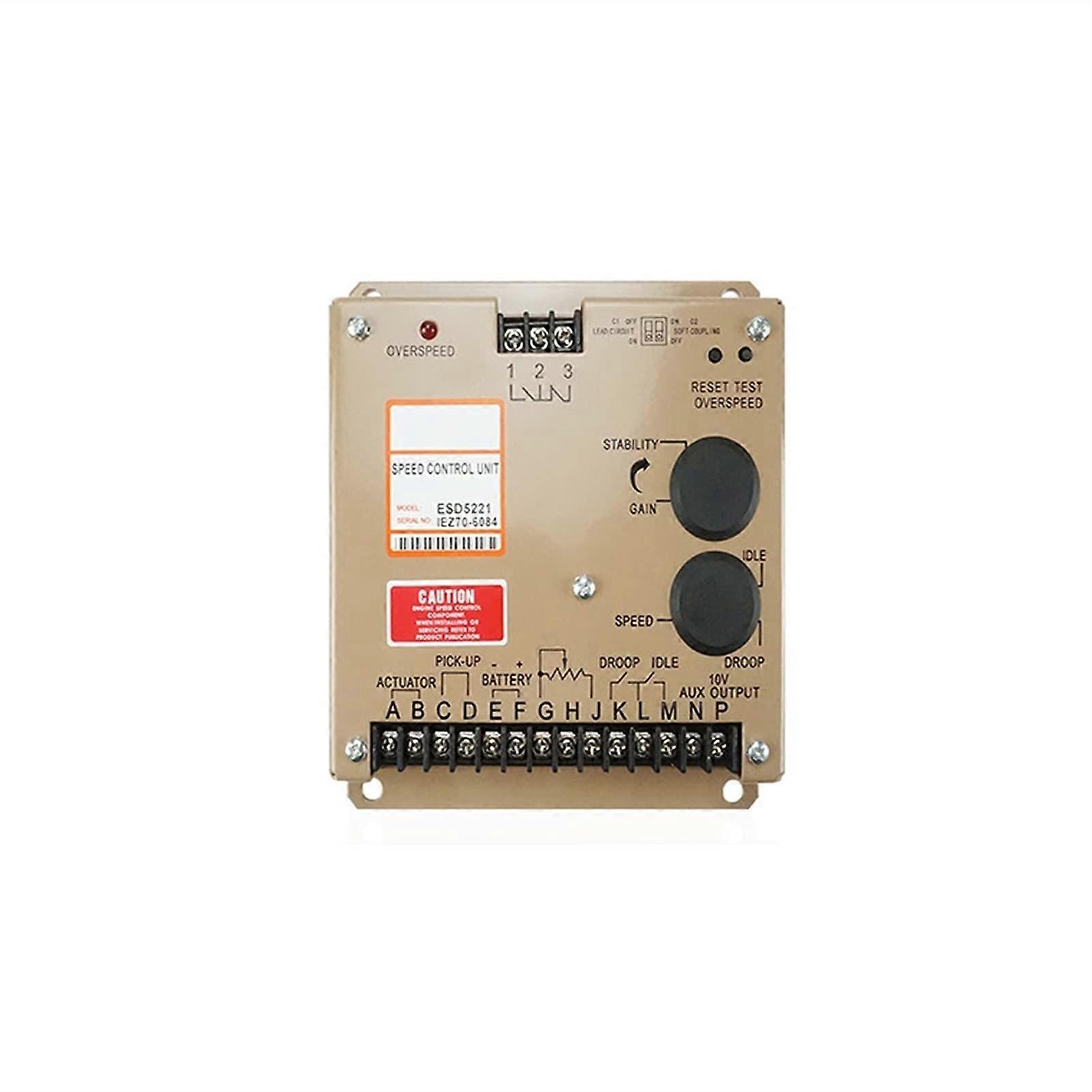 Generator Speed Controller ESD5221 with Precise Regulation and Stable Performance for DC Motors