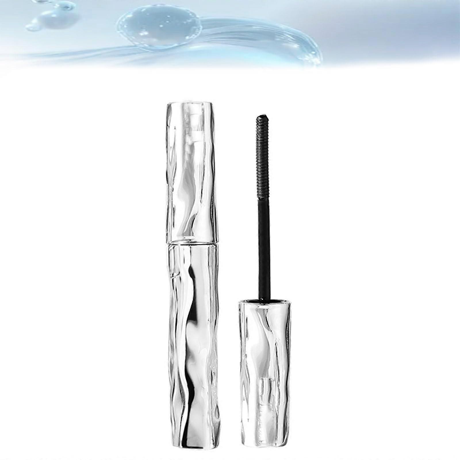 Waterproof Long Lasting Mascara with 360° Rotating Brush, SmudgeResistant Lengthening Black