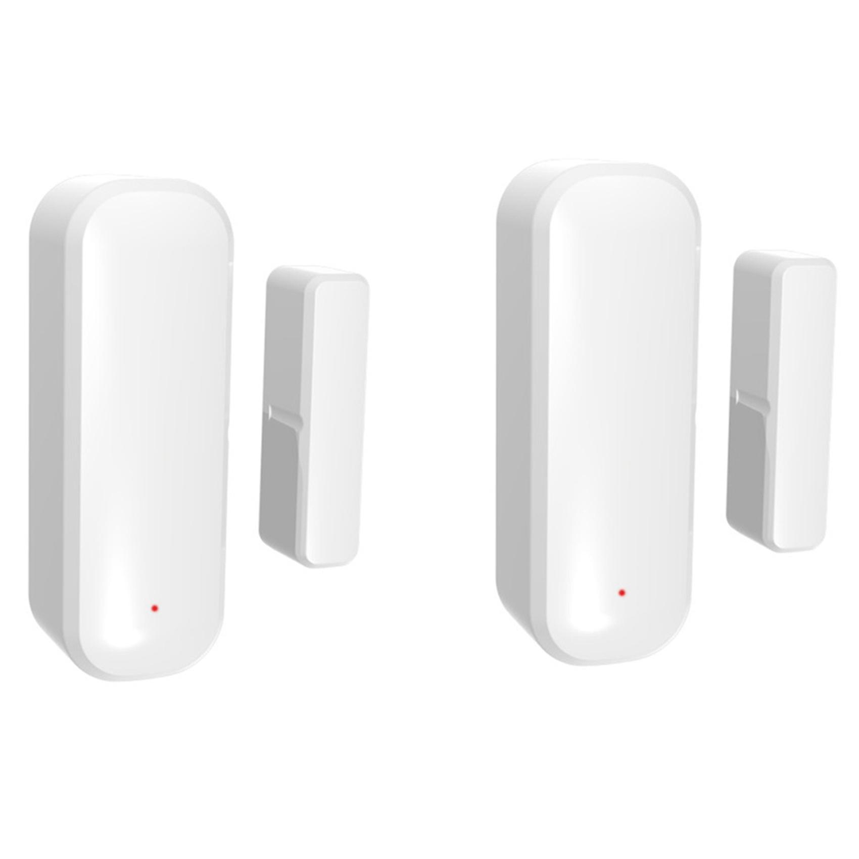 2X Tuya Zigbee Door Window Sensors Wireless Smart Life Magnetic Door Sensor APP Remote Control