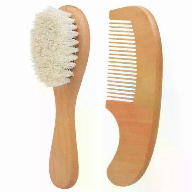 Brosse en bois pour b��b��, peigne pour nouveau-n��, masseur de t��te pour b��b��, peigne Portable, brosse de bain, brosse �� cheveux, soins pour b