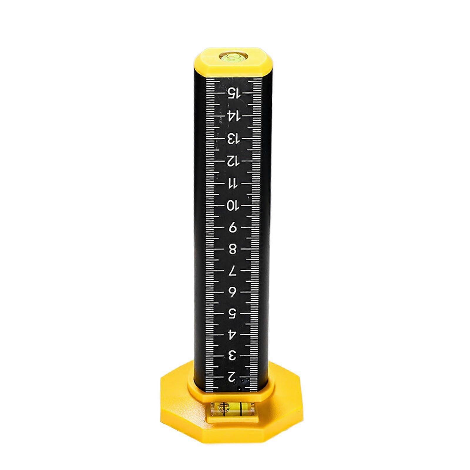 Tile Leveling Ruler with Precision Alignment and Lightweight Floor Tiling Measurement Gauge for Ceramic and Stone
