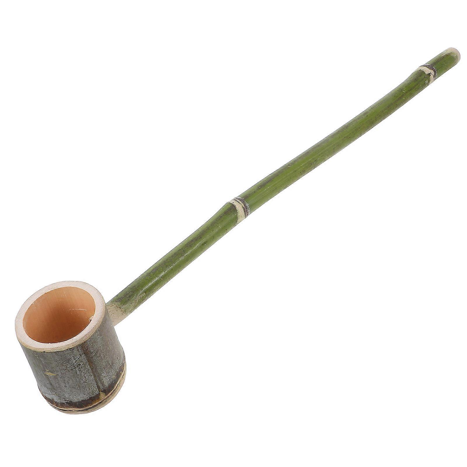 Long Handle Bamboo Water Scoop for Garden Watering