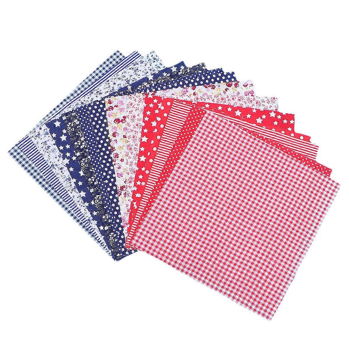 Sewing Fabric Patchwork Materials 14Pcs For Handmade Projects Where Fun Meets Creativity