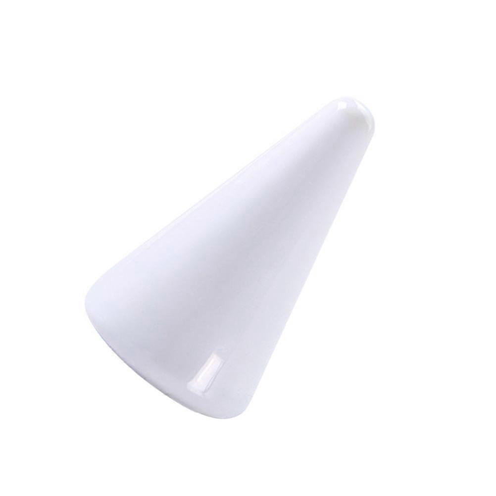 White Ceramic Ring Jewelry Organizer Cone Shaped Ring Storage Holder 2Pcs