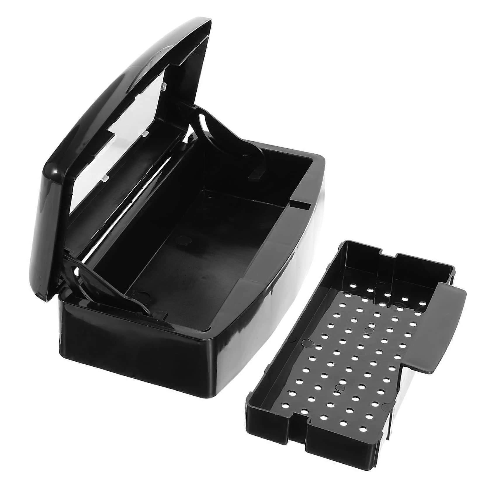 Nail Tool Sterilizer with Automatic Lift Tray, Durable Manicure Tool Organizer Box