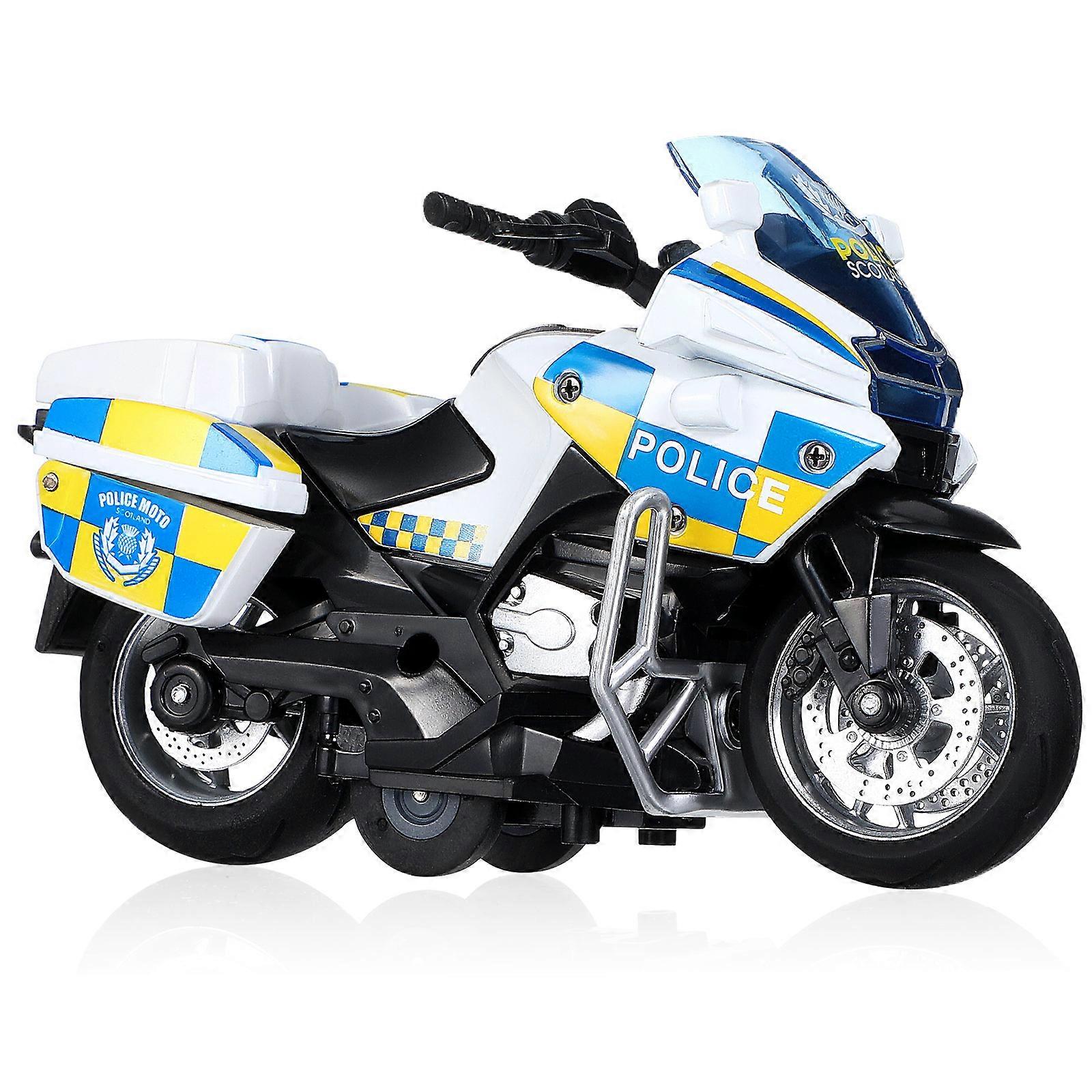 Friction Powered Alloy Car Model Motorcycle Toy for Kids 1Pcs Pull Back