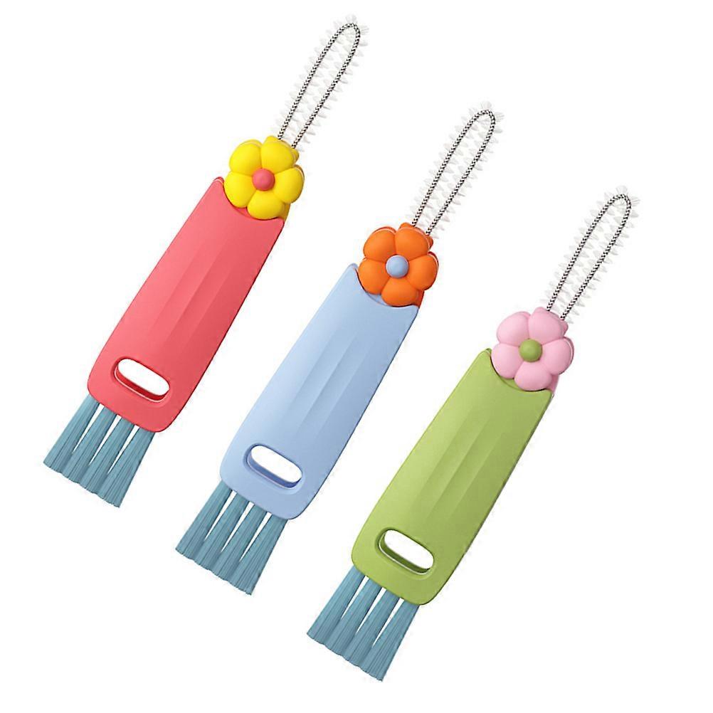 Multi-Function Cup Lid Cleaning Brush for Household Use 6Pcs Set