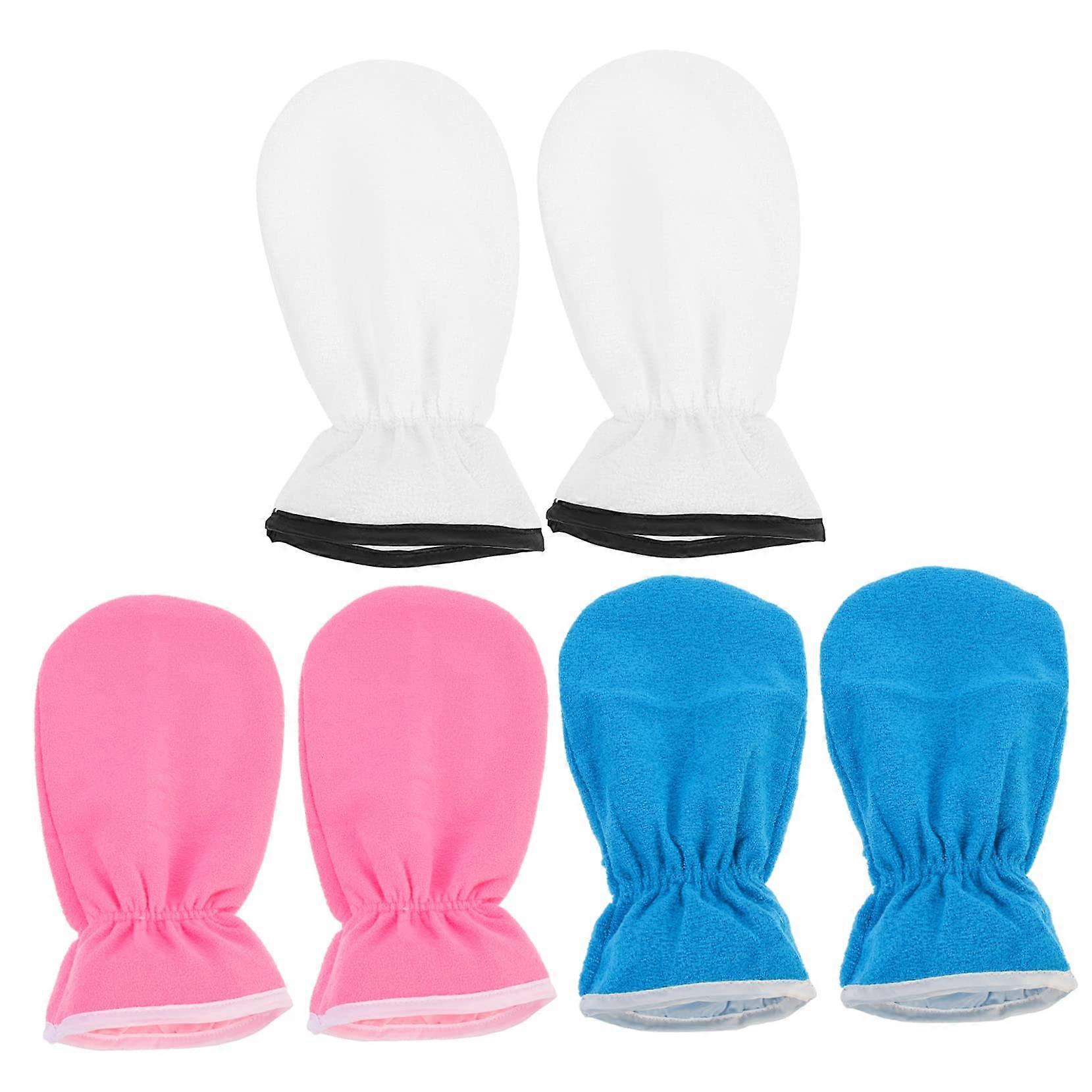 Moisturizing Gloves for Dry Hands with Deep Hydration, Reusable Hand Spa Mittens, 3 Pairs