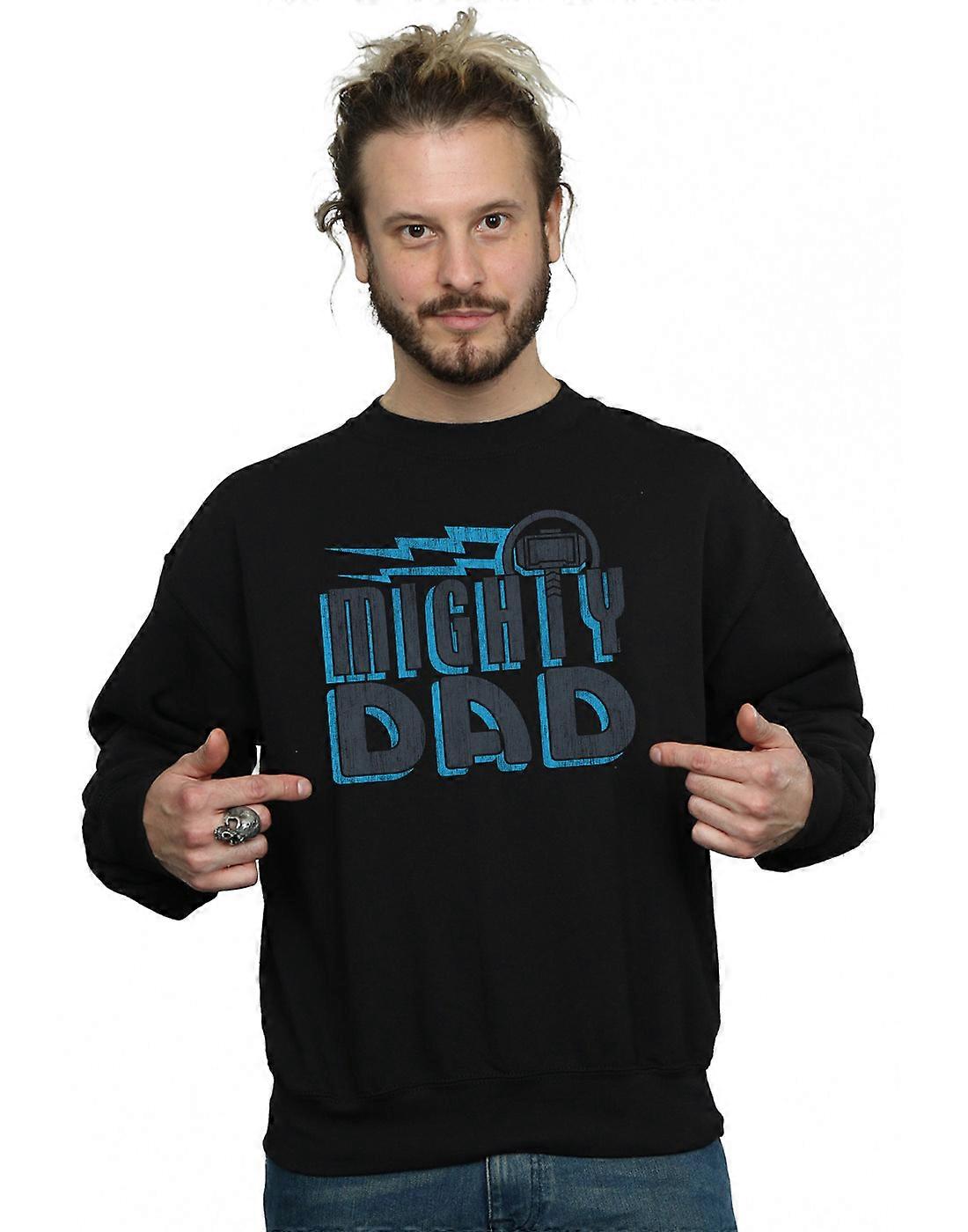 Marvel Men's Thor Mighty Dad Sweatshirt