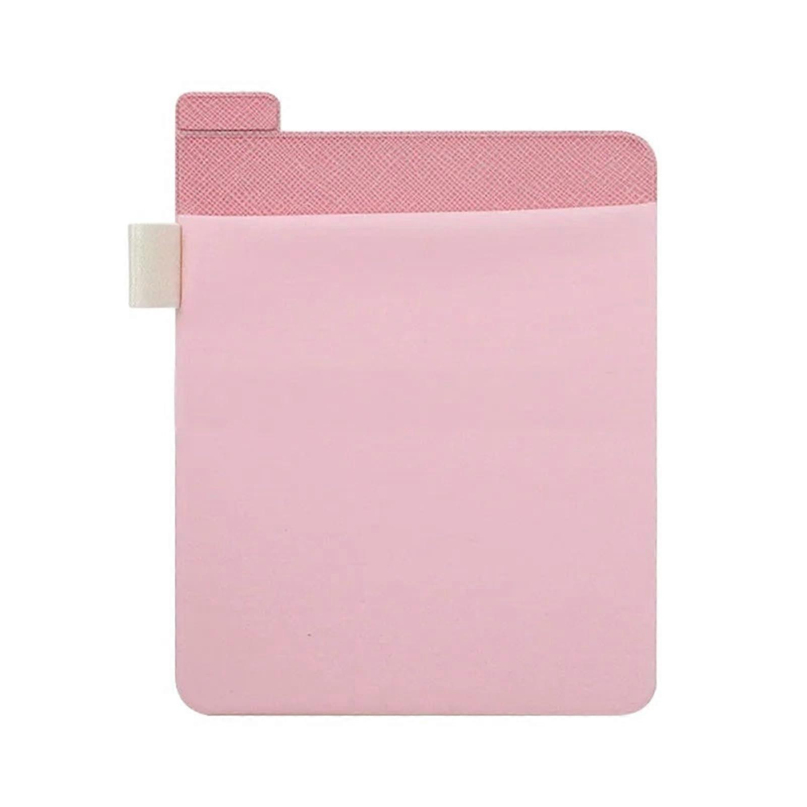 Laptop Adhesive Pouch with Secure SSD Protection, Mouse Storage and Cable Organizer  Pink