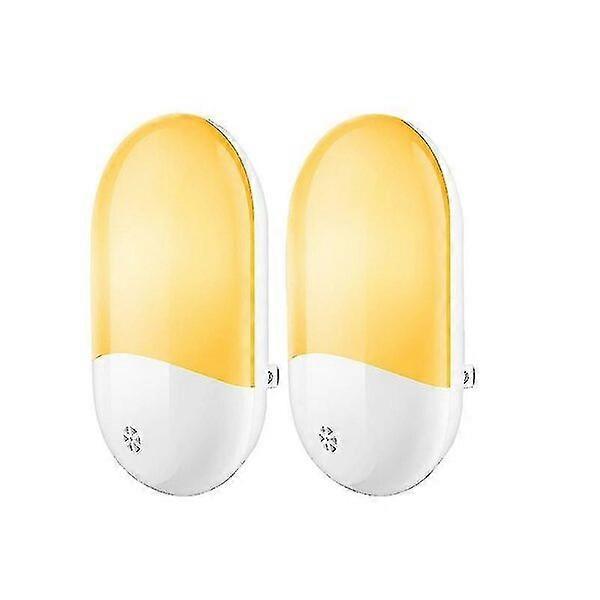 LED Night Light, Light Sensor Auto On/Off, 2 Pack, Bedroom Corridor Night Light