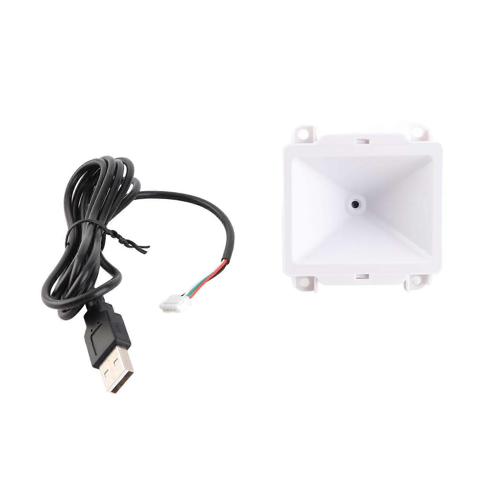 Barcode Scanner USB Wired 2D QR Code Reader for Retail POS Supermarket Fast Accurate Scanning