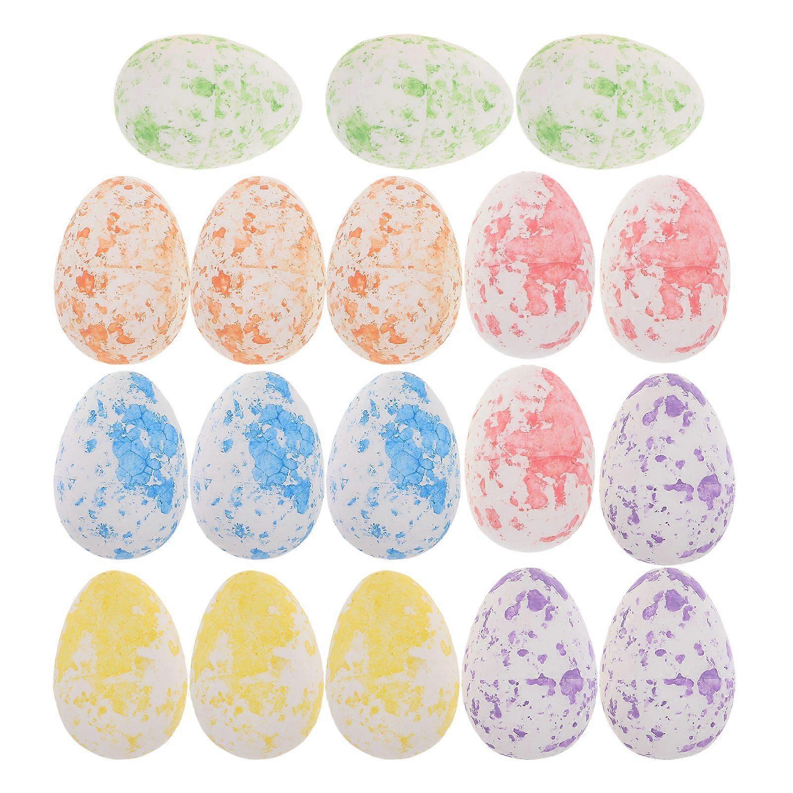 1 Bag Easter Egg Toy Stuffers Simulation Eggs Mini Foams Eggs Diy Easter Egg Crafts Easter Egg Decorations Miniature Eggs For Easter Scene Decorations
