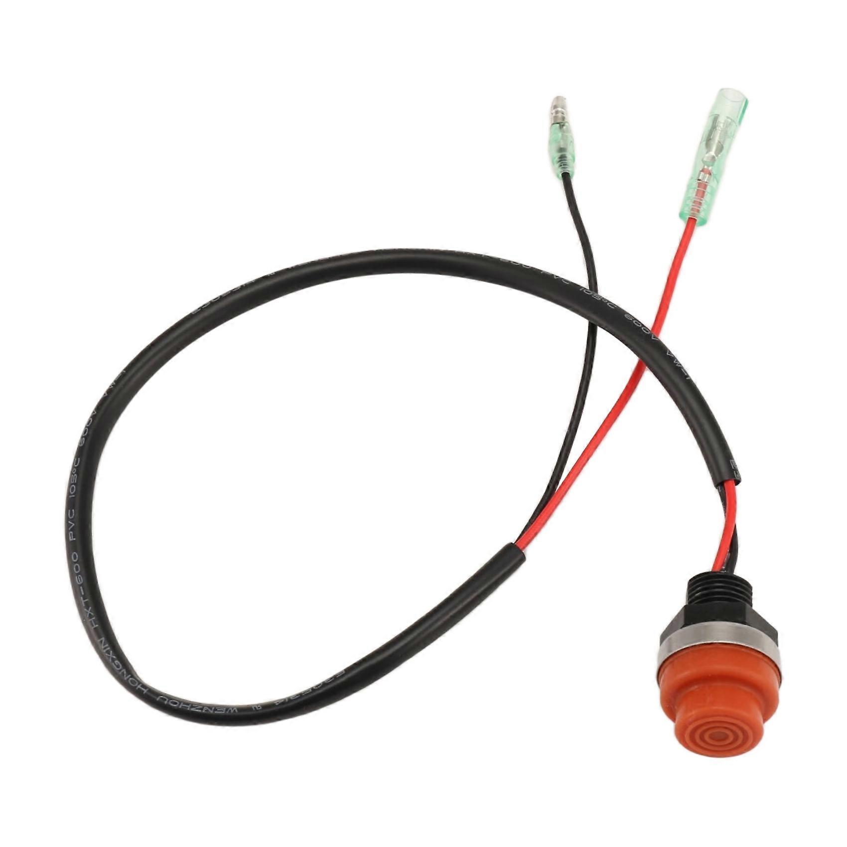 Universal Boat Outboard Engine Motor Start Kill Switch Keyless Push Button , Applicable to All for