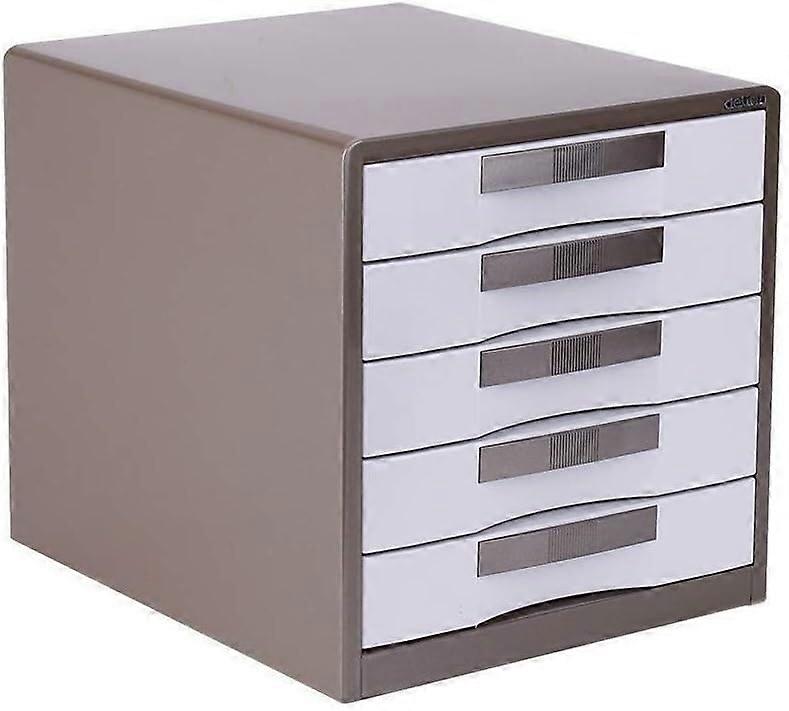 Filing Cabinet with Drawers Lockable Mobile Office Storage Organizer Large Capacity Under Desk