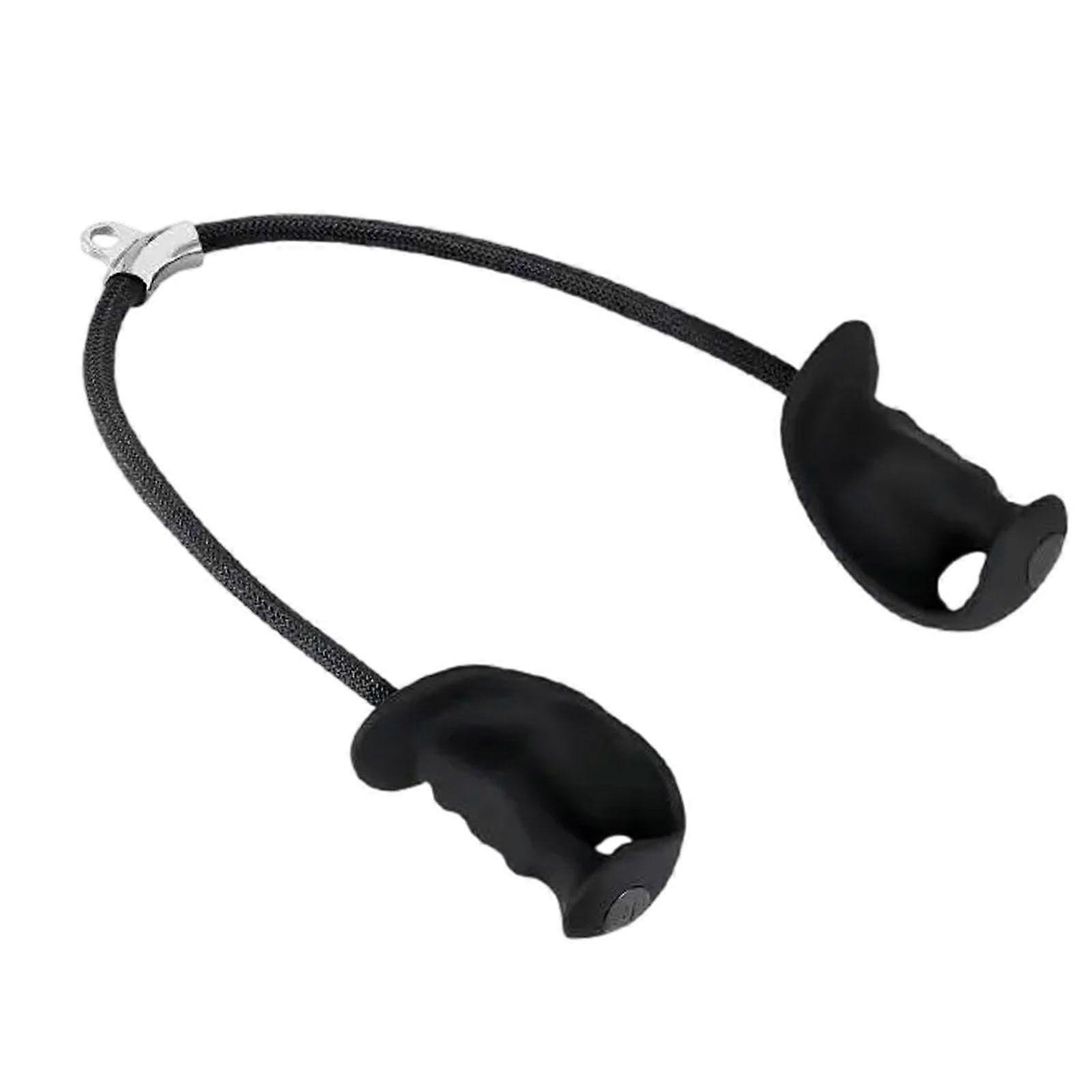Tricep Rope Cable Machine Attachment with NonSlip Grip for Faster Muscle Training