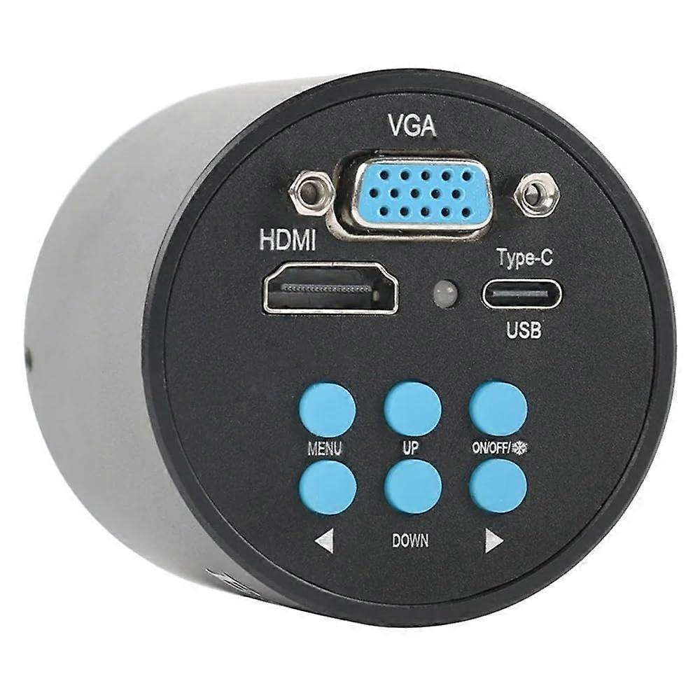 Digital Microscope Camera 1080P HDMI USB CMount with LED Ring Light for PCB Soldering Inspection