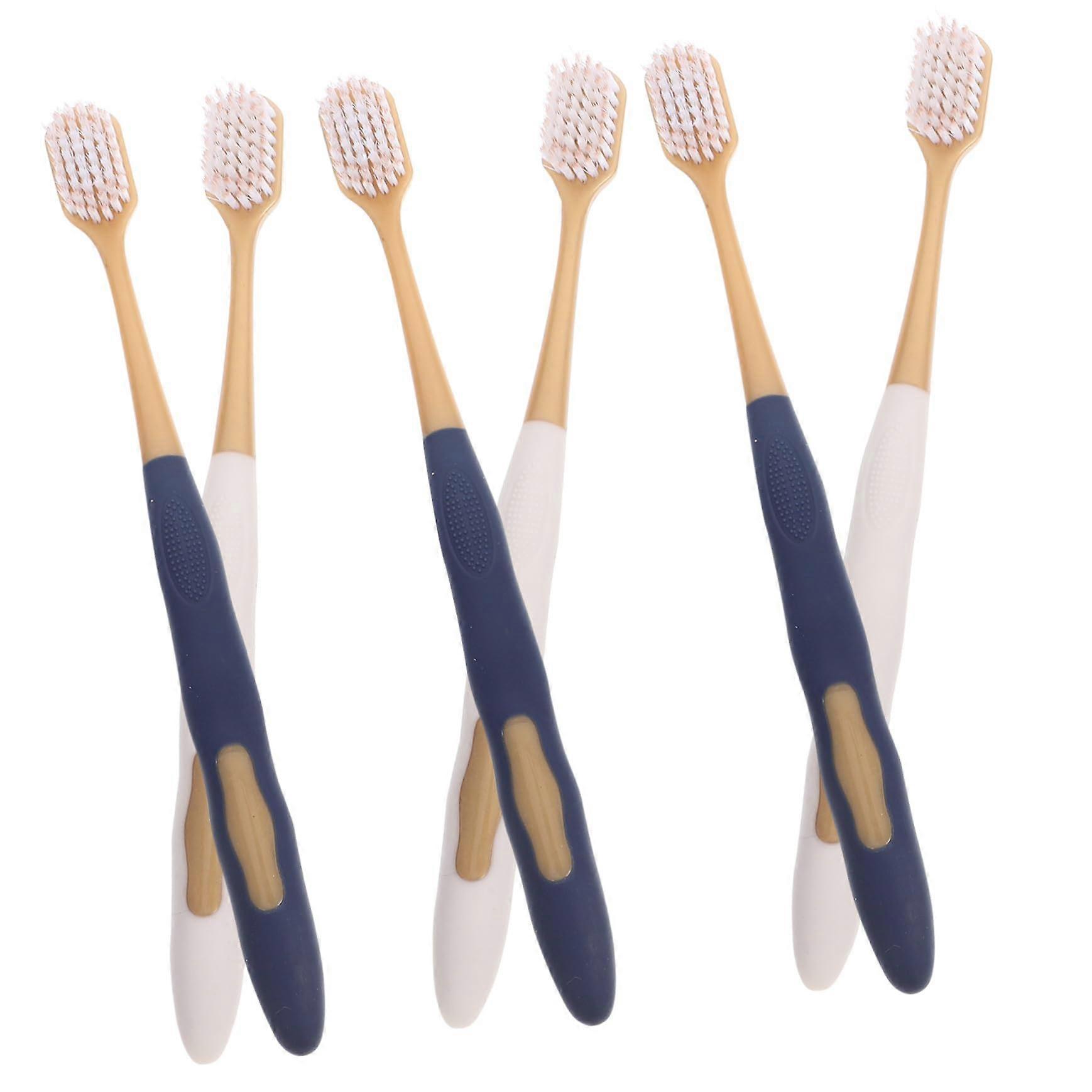 Soft Bristle Toothbrush 36 Pack for Sensitive Teeth with Ergonomic Grip Compact Travel Size