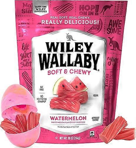 Wiley Wallaby Watermelon Liquorice Candy