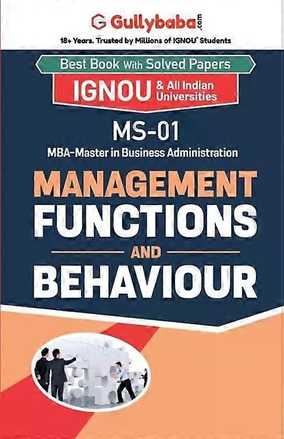 Ms-01 Management Functions And Behaviour - Dr., Saini, A. K