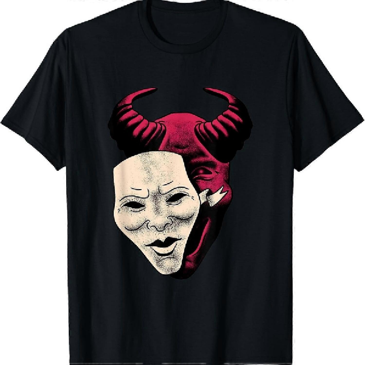 Demon Devil Halloween Pelottava Asu T-paita
