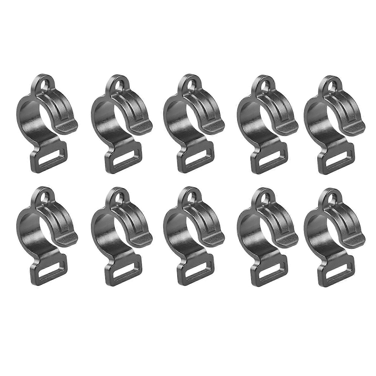 10Pcs Camping Hook Highly Stability Thickened Windproof Unbendable High Hardness Fixed Plastic