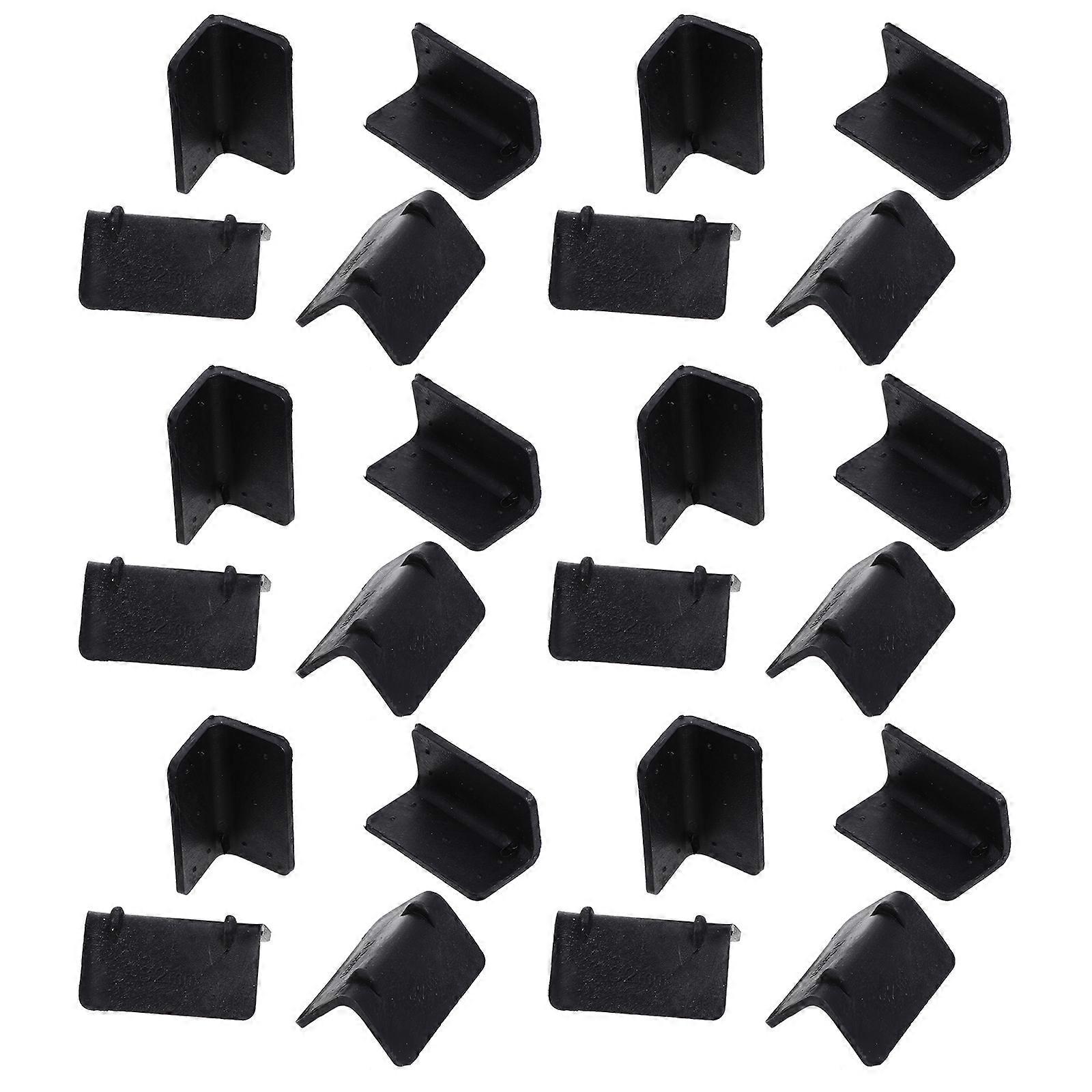 Plastic Corner Protector for Load Protection with 100Pcs Black Plastic Guards
